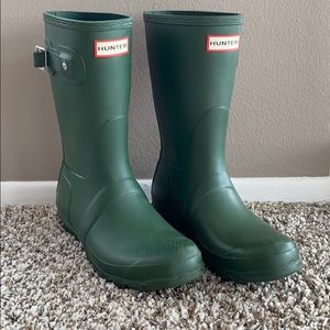 Hunter Rain Boots - Short, Hunter Green